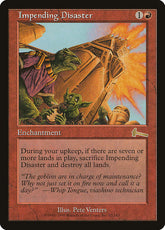 Desastre Iminente / Impending Disaster - Magic: The Gathering - MoxLand
